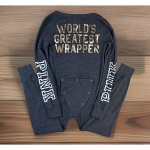 Victoria's Secret Pajamas Bling Sequin One Piece Thermal Sexy Women Sz M